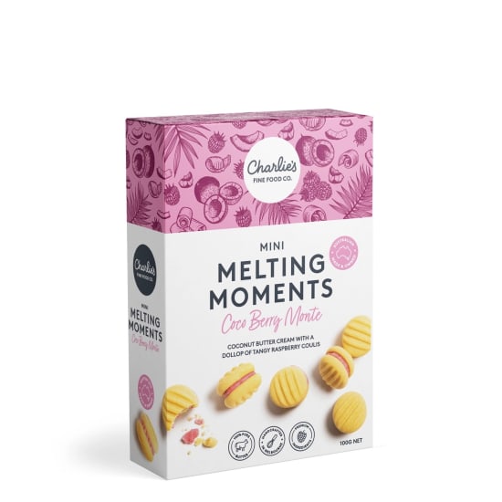 Coco Berry Monte Melting Moments  - Standard