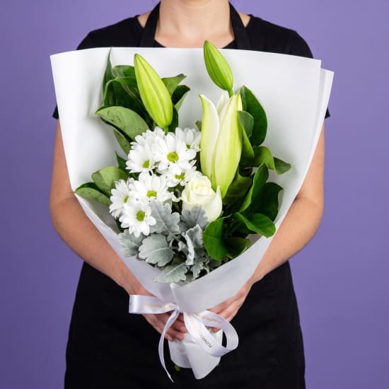 Serene Petal Bouquet - Standard (view 3 of 4)