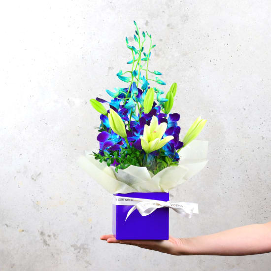 Blue Making Magic Posy Box - Standard