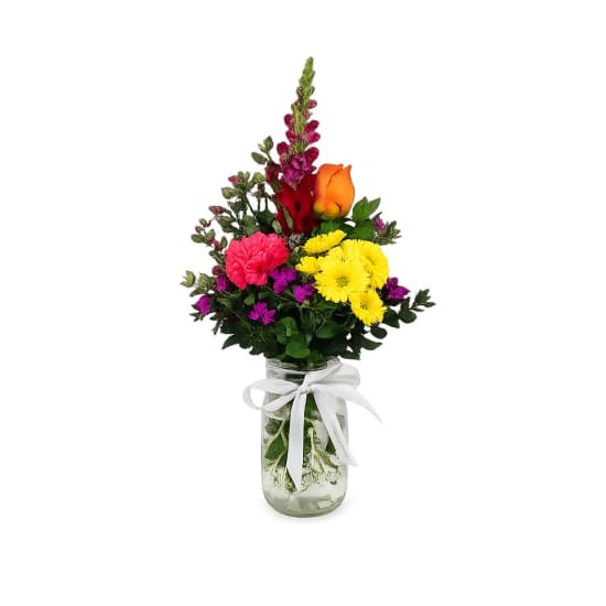 Little Victorian Mason Jar Vase - Standard