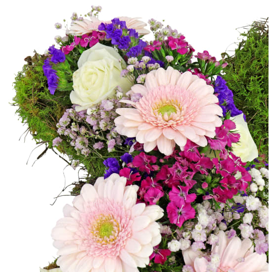 All Our Sympathy Cross Wreath - Standard