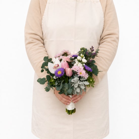 The Romantic Garden Bridesmaid Bouquet - Standard