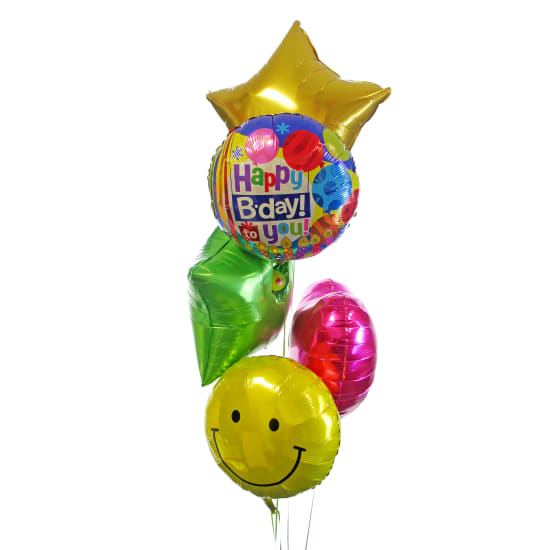 Birthday Balloon Bouquet - Deluxe