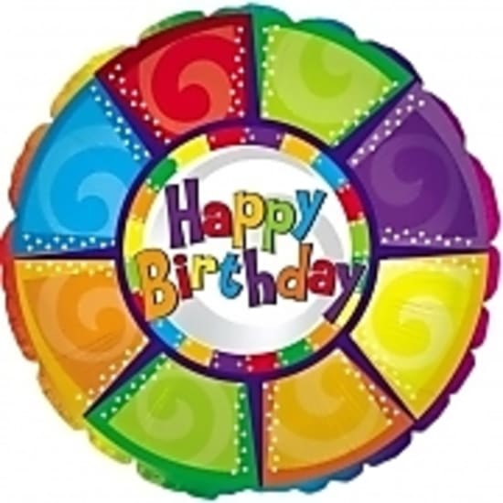 Happy Birthday - colourful - Standard