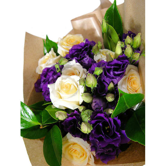 Roses and Lisianthus - Standard