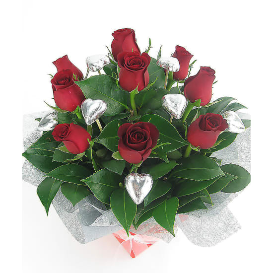 Rose and Chocolate Box - Standard