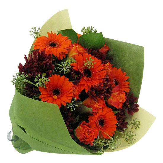 Persimmon Punch Posy - Standard