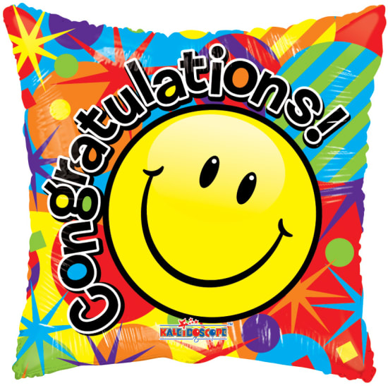 Congratulations - Smiley - Standard