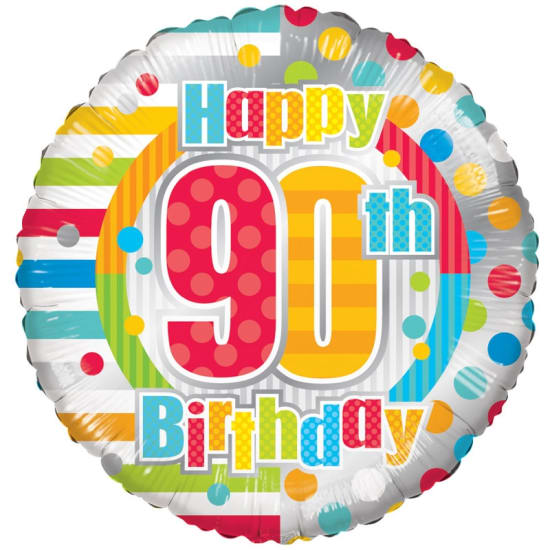 90th Birthday - Standard