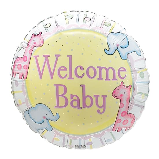 Welcome Baby Balloon - Standard