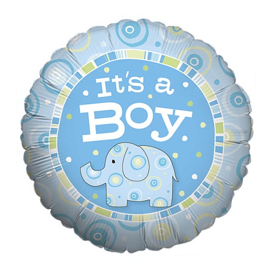 It's a Boy Zoobilee Balloon - Standard