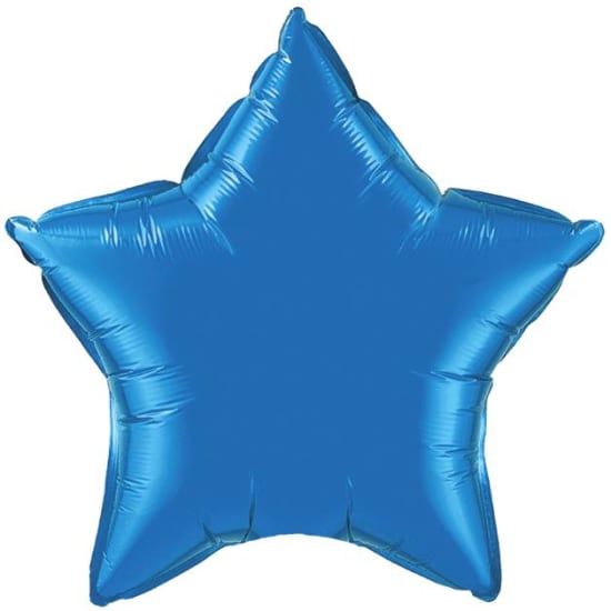 Blue Star Balloon - Standard