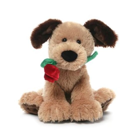 Puppy with Rose - Standard