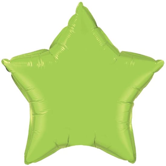 Lime Star Balloon  - Standard