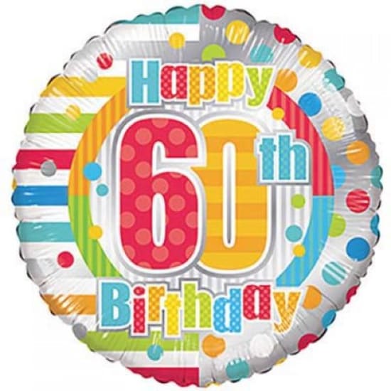 Happy 60th Birthday - Standard