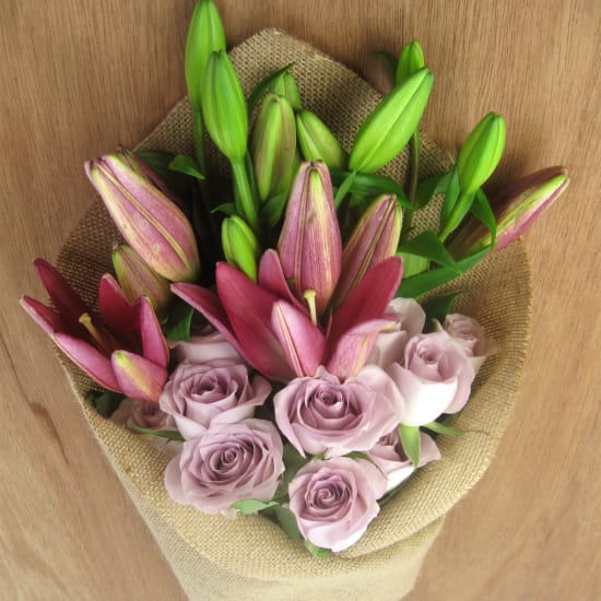 Roses & Lilies Subscription - Standard