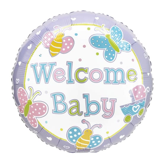 Welcome Baby Balloon - Standard