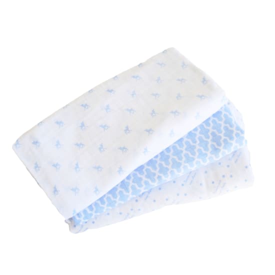 Alimrose Swaddle Set - Blue - Standard