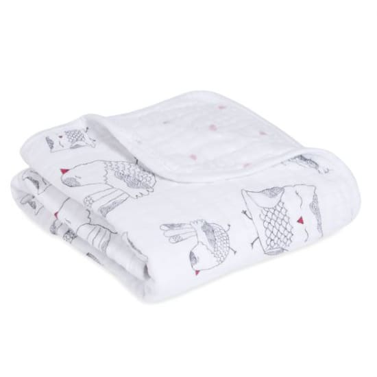 Lovebird Stroller Blanket - Standard