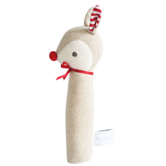 Rudolph Squeaker Rattle - Standard