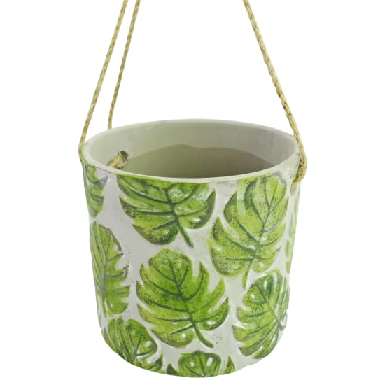 Hanging Monstera Print Pot - Standard