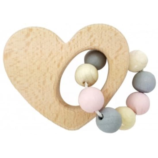 Hess-Spielzeug Heart Rattle - Standard