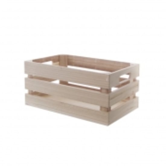 Sm Wooden Crate 30cmx20cmx14cm - Standard