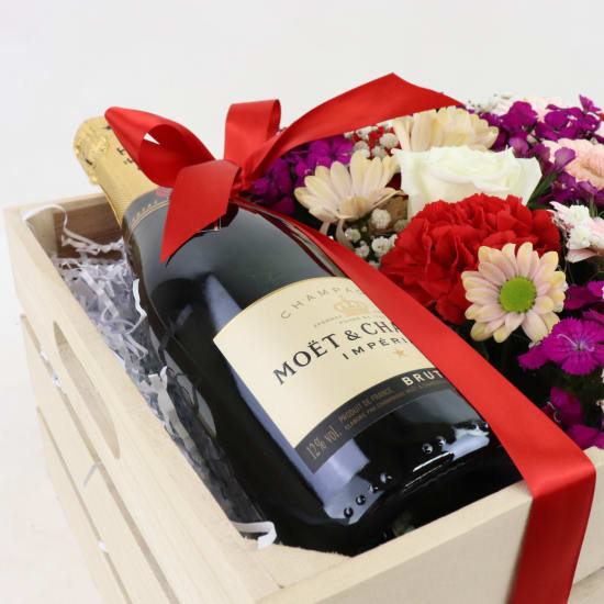 Moet Flower Crate - Standard