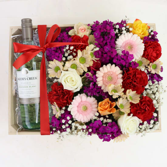 Sauv Blanc Flower Crate - Standard