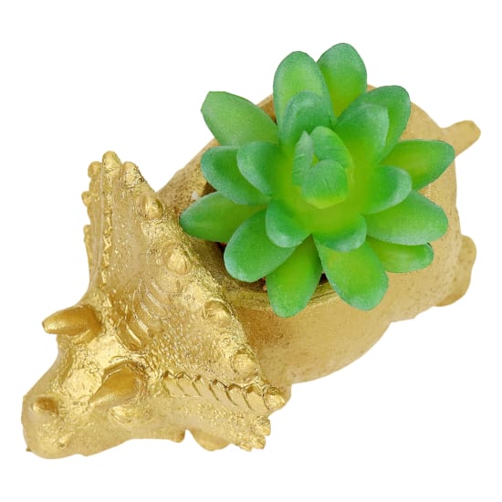 Faux Succulent Triceratops - Standard