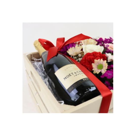 Moet Flower Crate - Standard