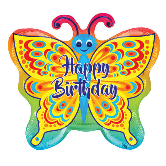 Happy Birthday Butterfly - Standard