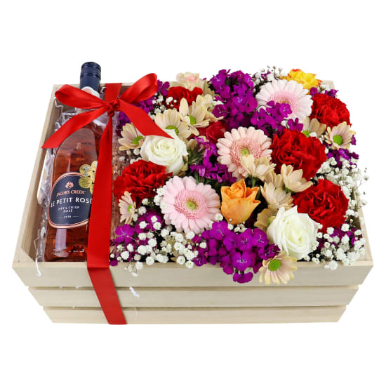 Le Petit Rose Flower Crate - Standard