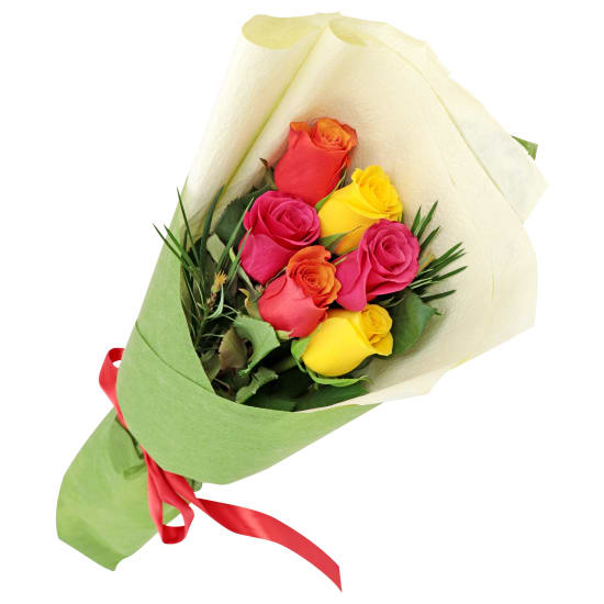 Just Roses - 6 Roses (Half Dozen)
