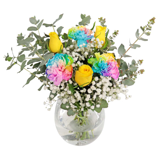 Little Flower Vase - Rainbow - Standard