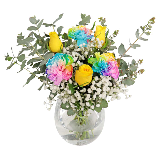 Little Flower Vase - Rainbow | Melbourne Delivery