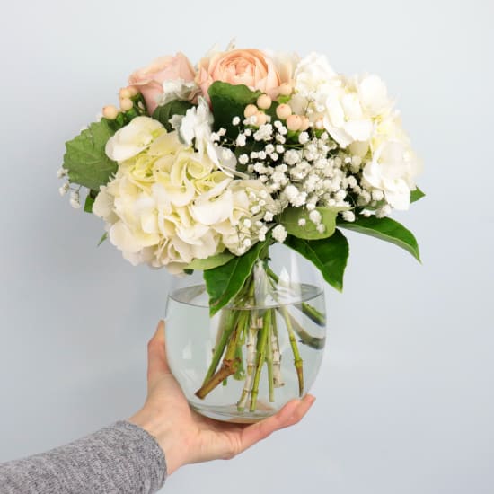 Watercolour Blooms in a Vase - Standard