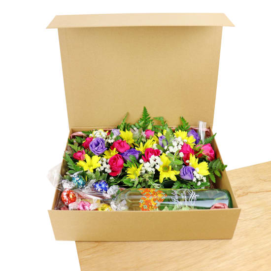 Moscato Flower Hamper - Standard