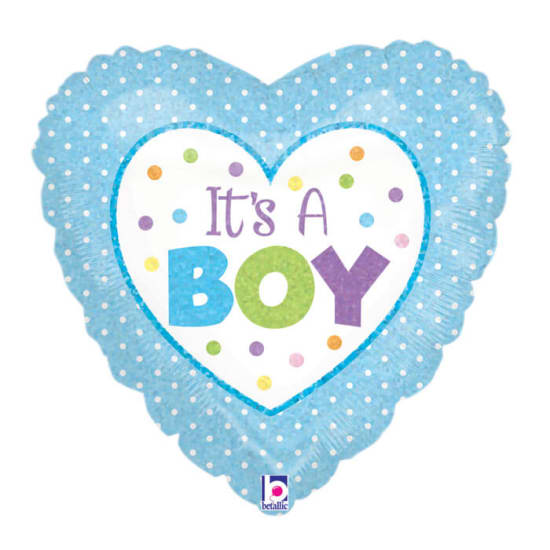 Its A Boy - Dots - Standard