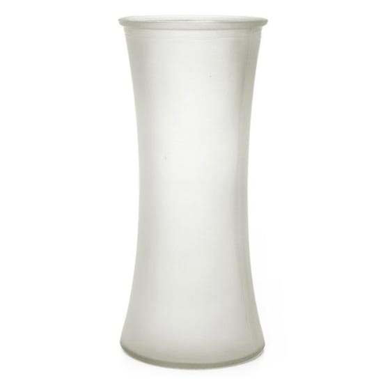 Concaved Frosted Vase 11x25CM - Standard