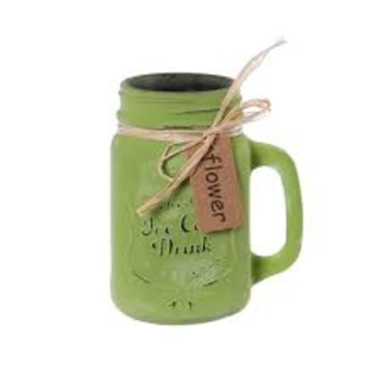 Mint Village Green Mason Jar - Standard