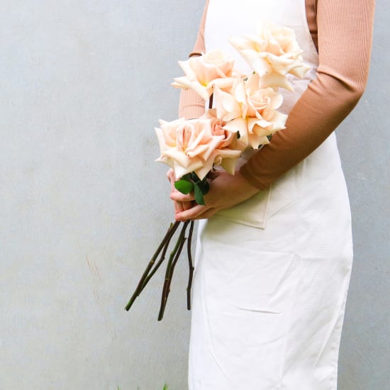 Reflexed Rose Maid Bouquet - Standard