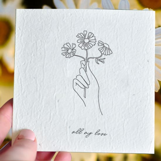 All My Love Plantable Card  - Standard