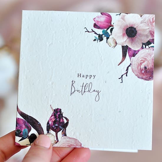 Happy Birthday Plantable Card  - Standard