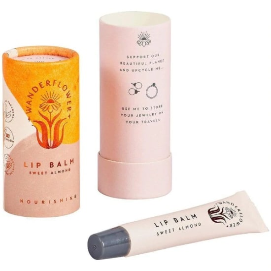  Wanderflower Almond Lip Balm - Standard