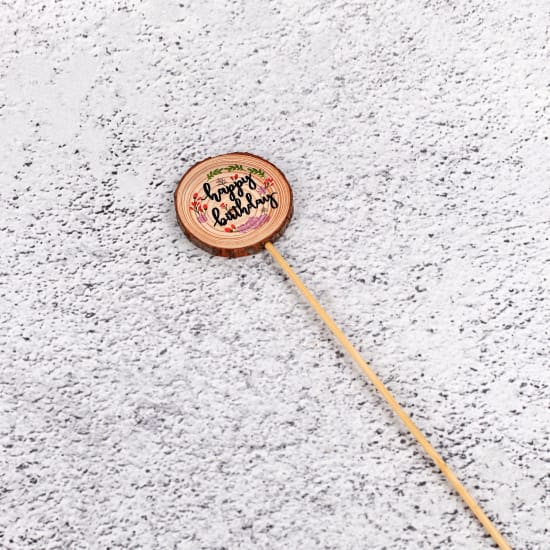 Bouquet Topper Happy Birthday  - Standard