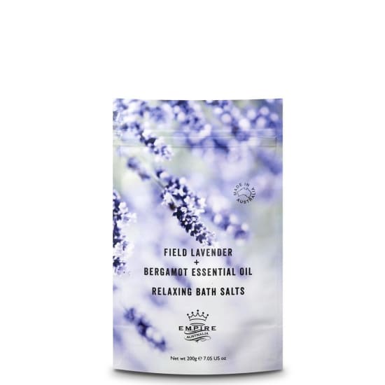 Lavender & Bergamot Bath Salts Same Day Melbourne Delivery