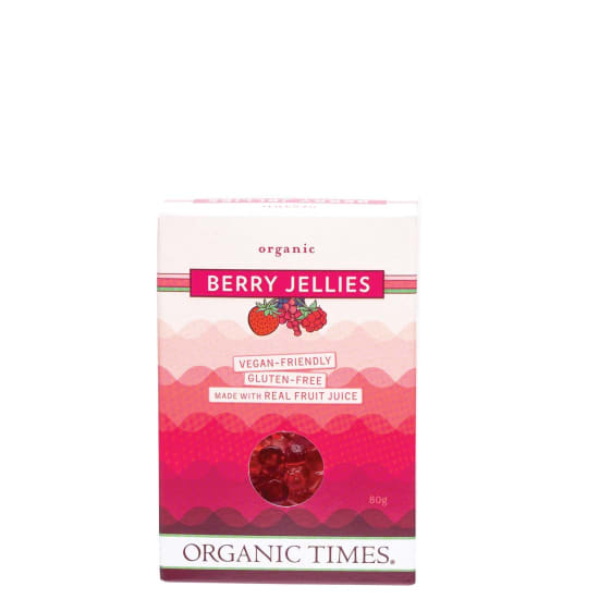 Organic Berry Jellies - Standard