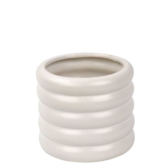 White Beehive Planter - Medium - Standard