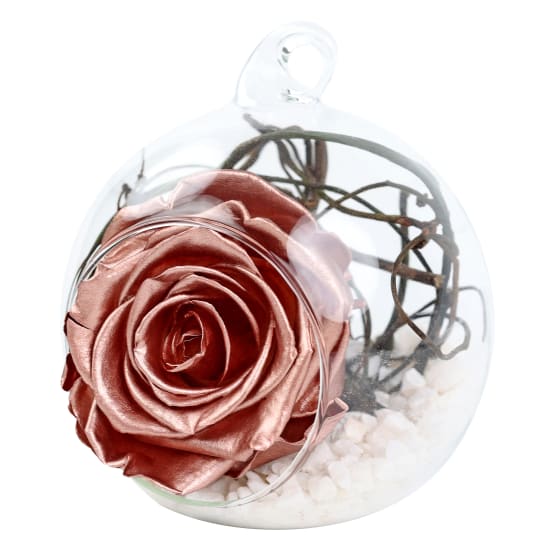 Preserved Rose Gold Orb - Standard